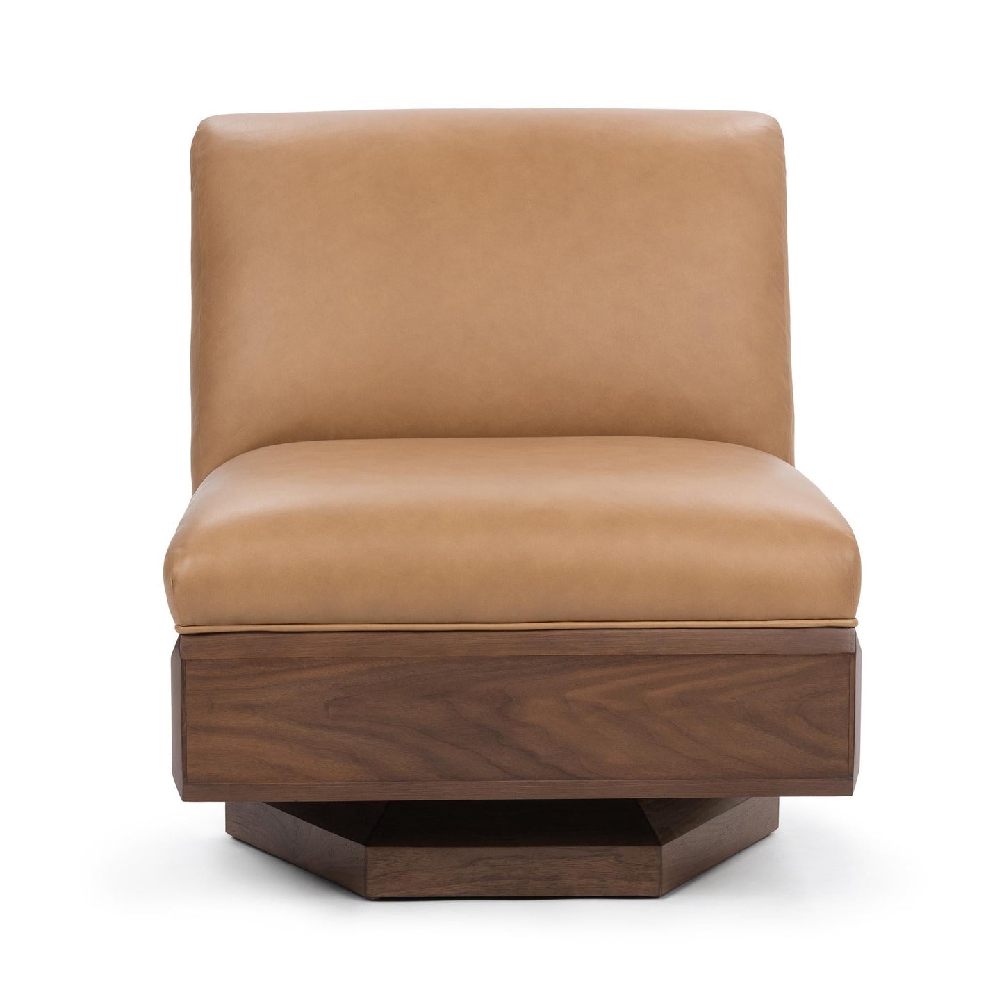 Myla Swivel Accent Chair - Tan