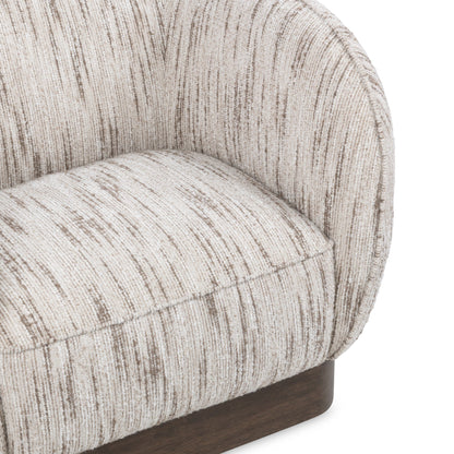 Rinner Swivel Accent Chair - Cocoa Cream
