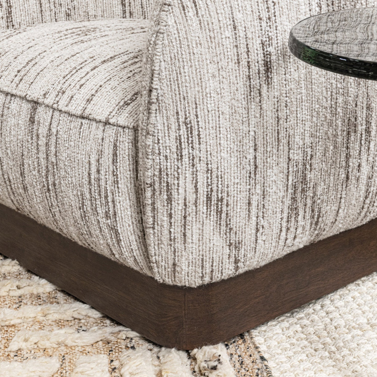 Rinner Swivel Accent Chair - Cocoa Cream