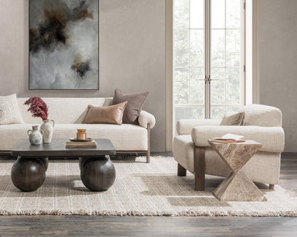 Malia Accent Chair - Latte