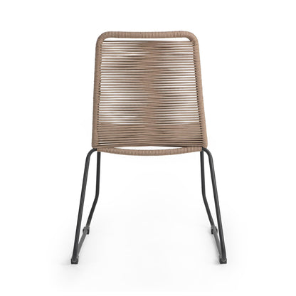 Joslyn Dining Chair Set of 2 - Woven Clay