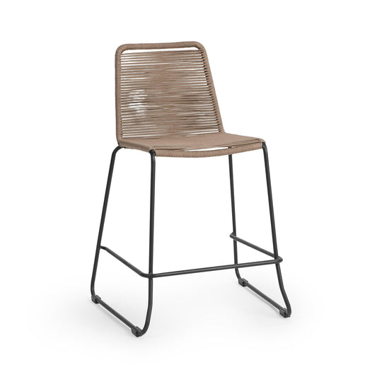 Joslyn Outdoor Counter Stool - Woven Clay