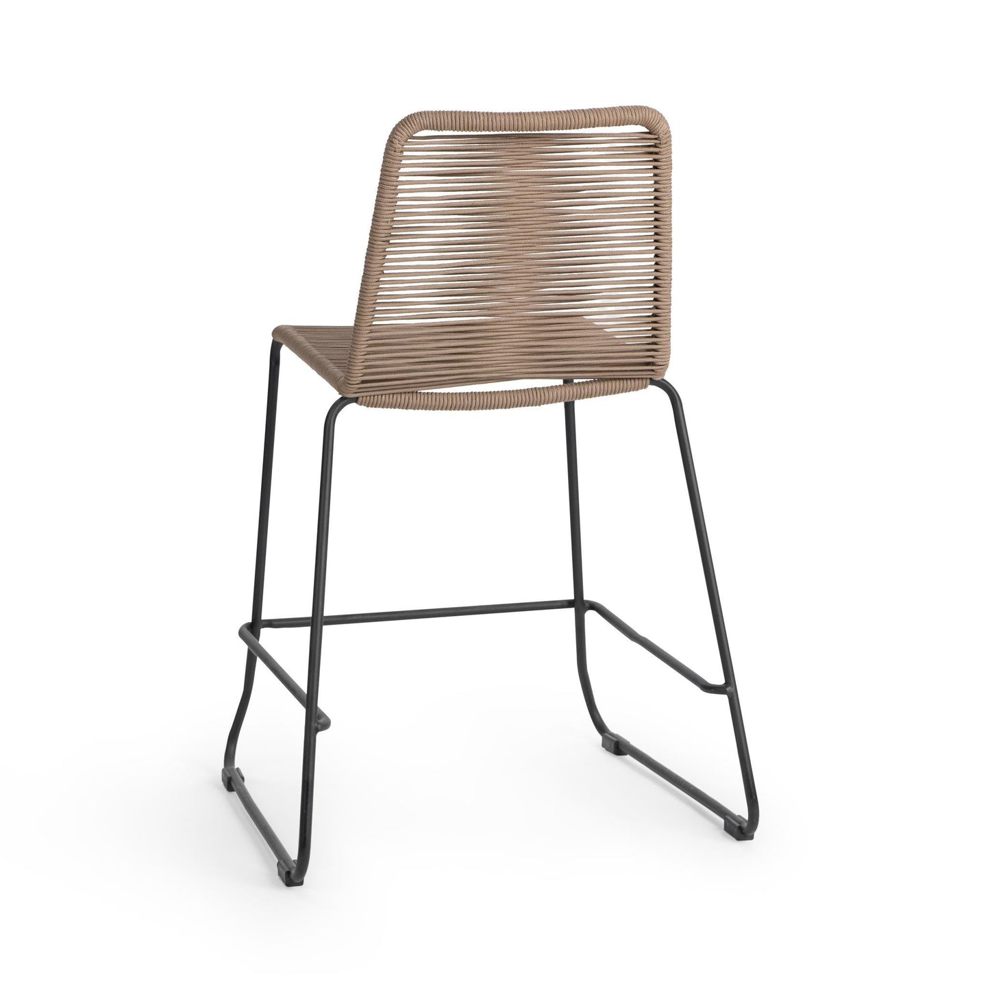 Joslyn Outdoor Counter Stool - Woven Clay