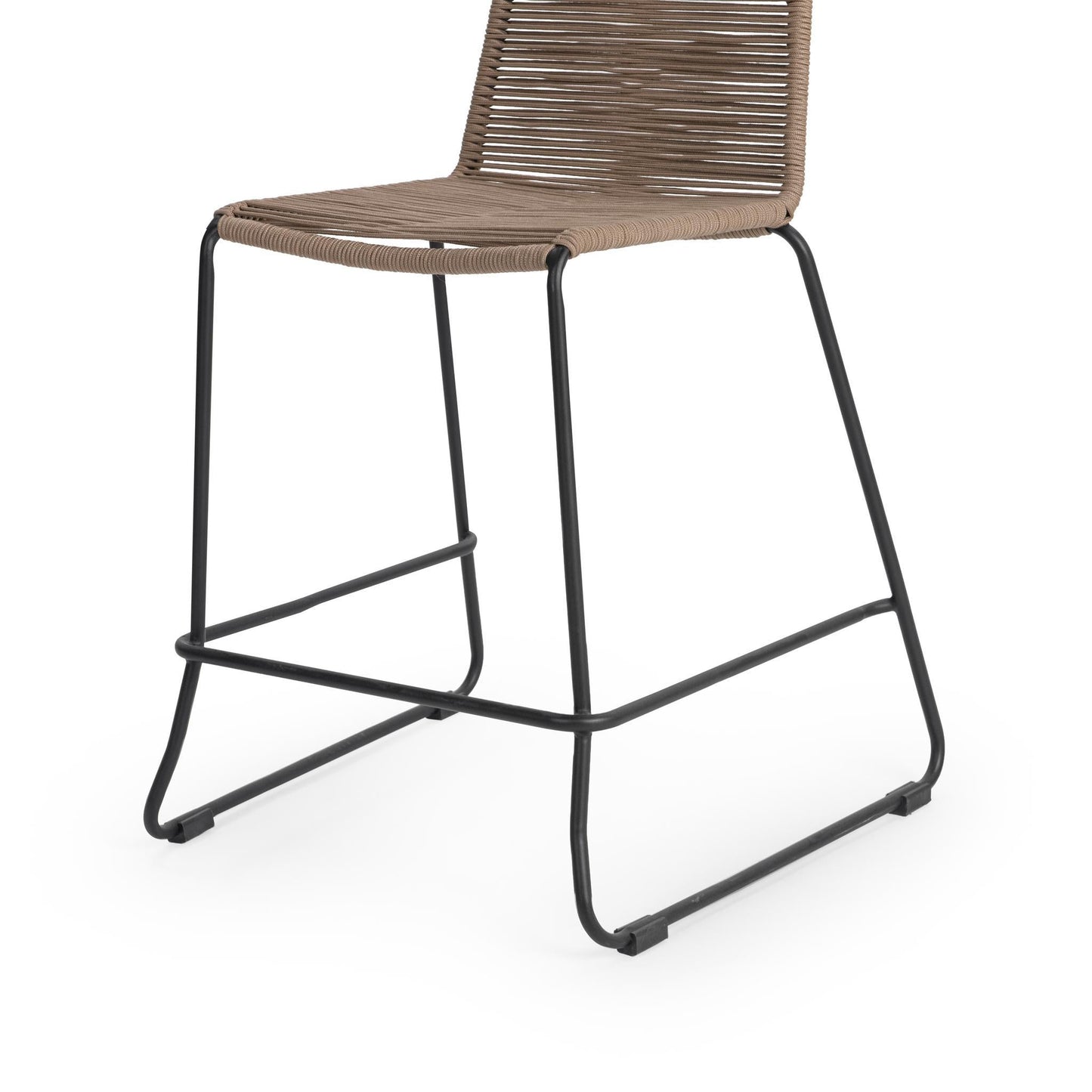 Joslyn Outdoor Counter Stool - Woven Clay