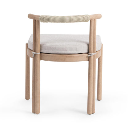 Oliver Outdoor Dining Chair Set of 2 - Butterscotch