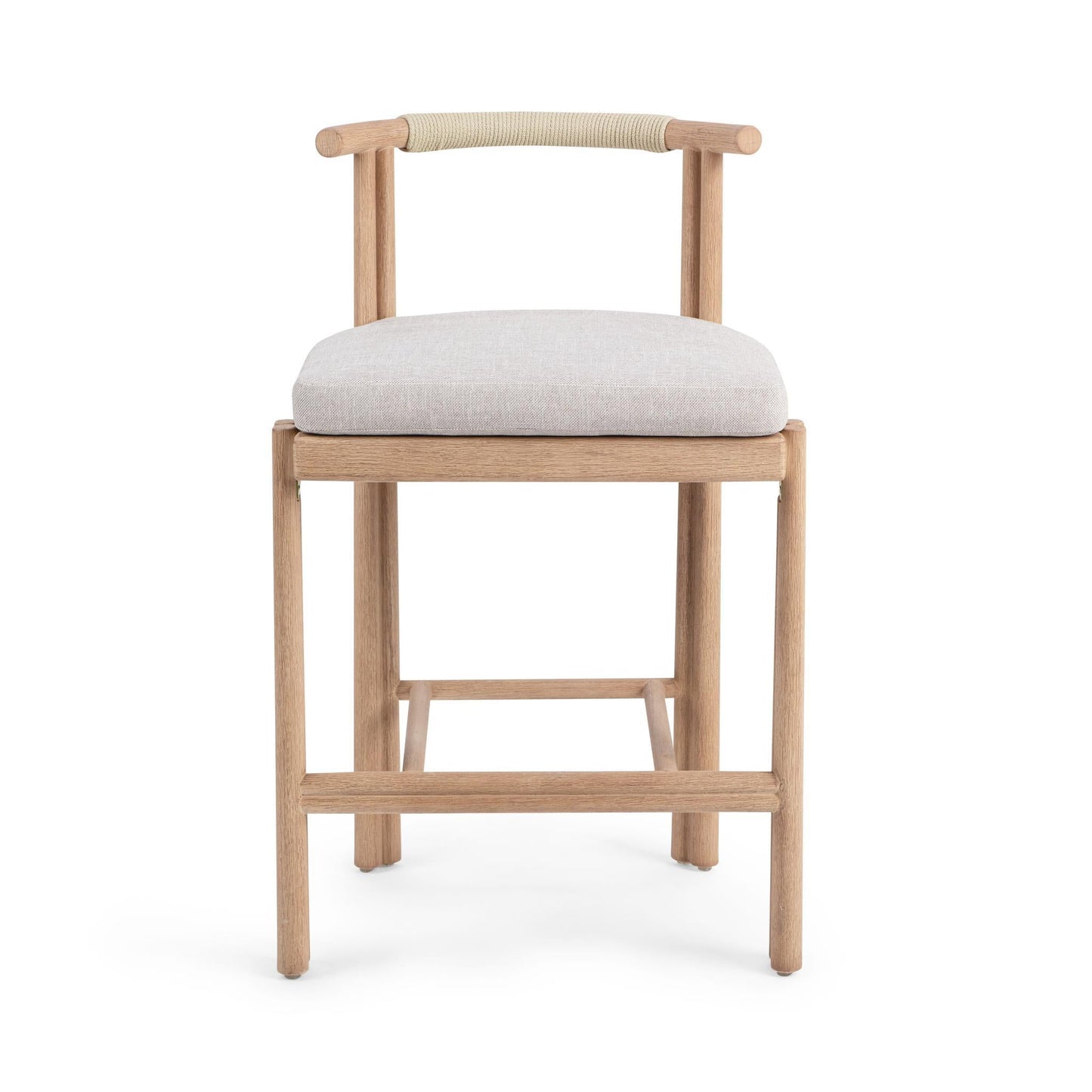 Oliver Outdoor Armless Counter Stool - Butterscotch