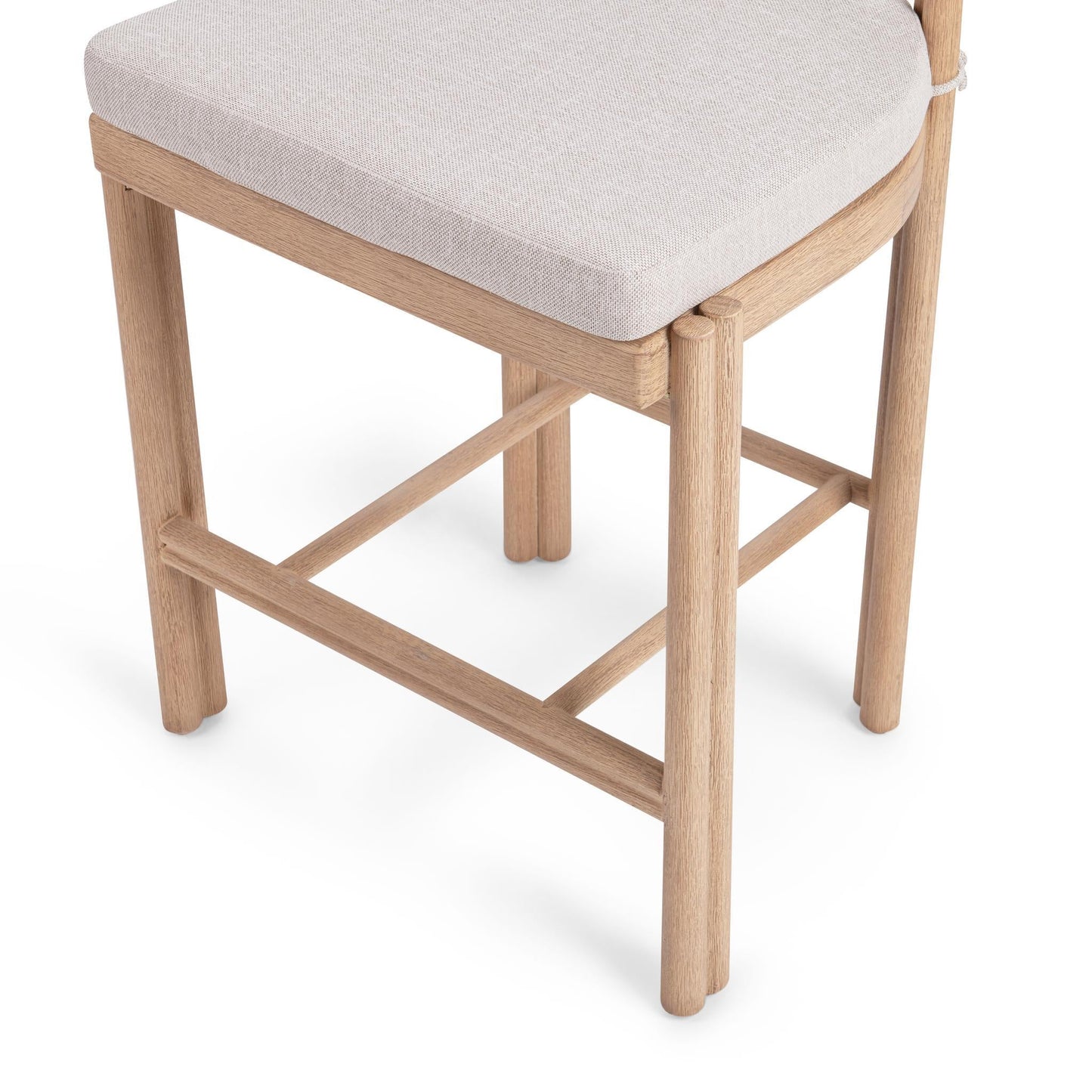 Oliver Outdoor Armless Counter Stool - Butterscotch