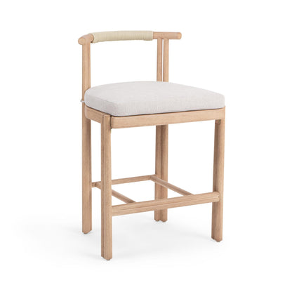 Oliver Outdoor Armless Counter Stool - Butterscotch