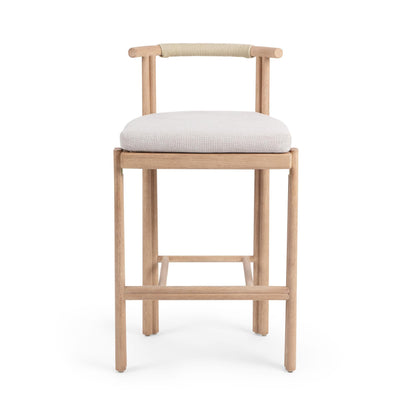 Oliver Outdoor Armless Barstool - Butterscotch