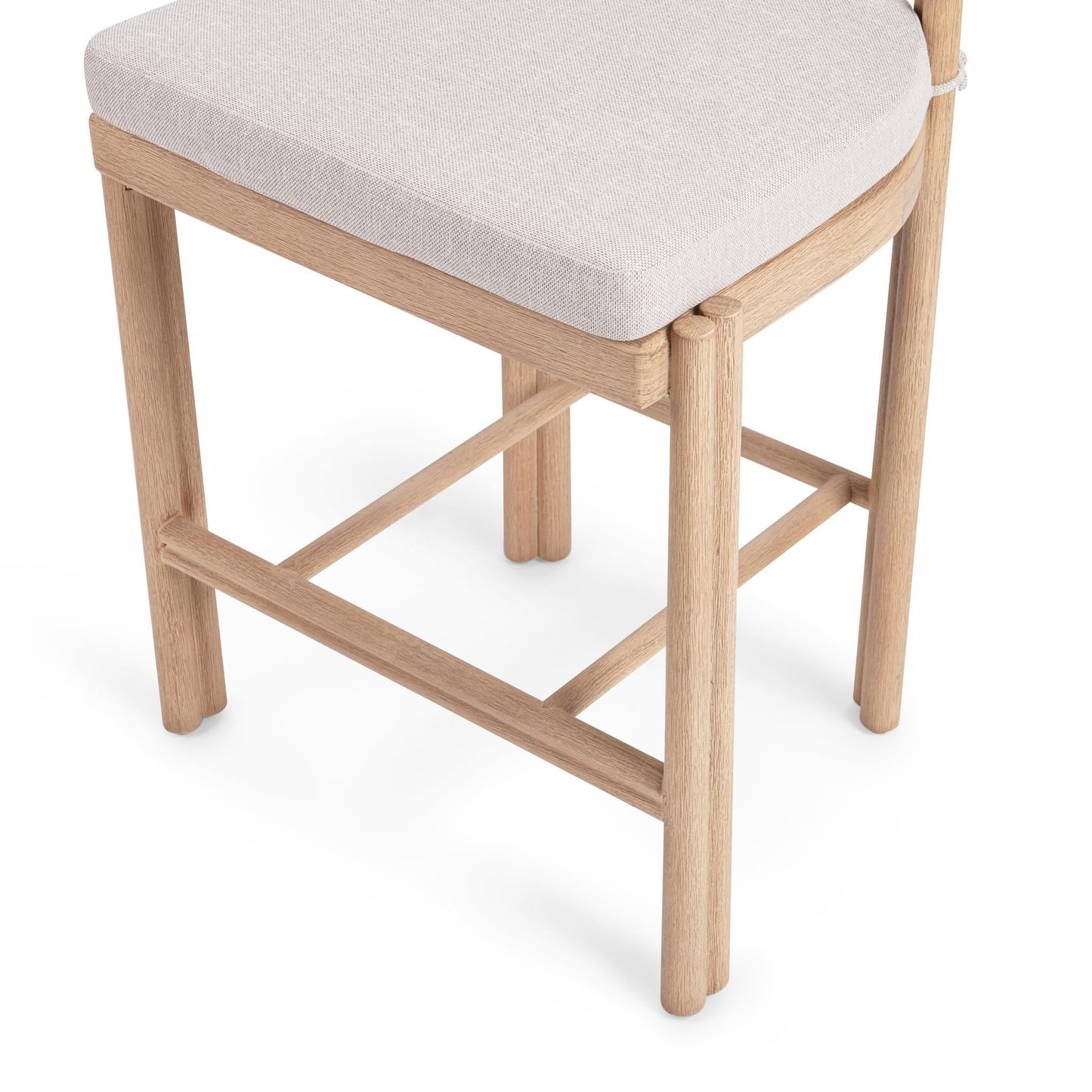 Oliver Outdoor Armless Barstool - Butterscotch