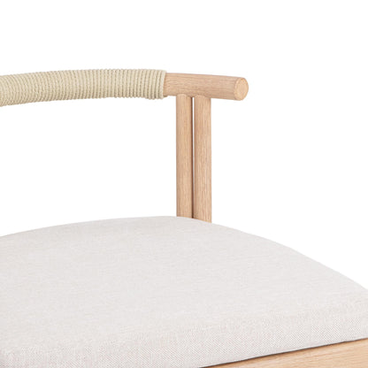 Oliver Outdoor Armless Barstool - Butterscotch