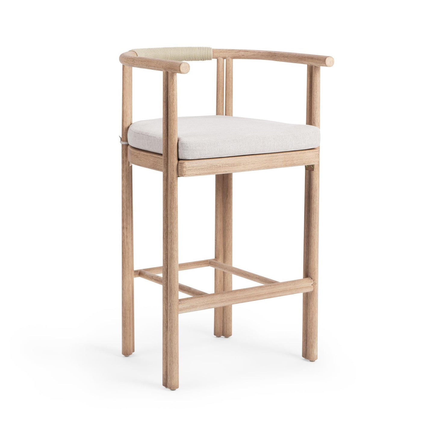 Oliver Outdoor Barstool - Butterscotch