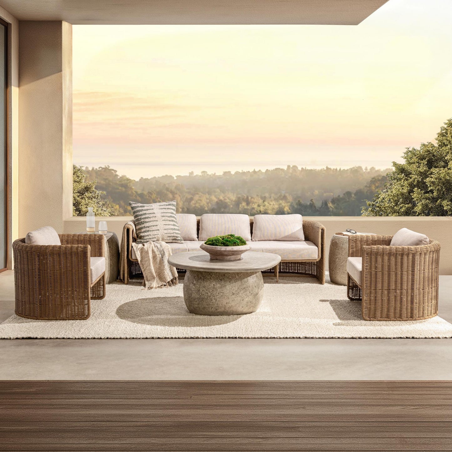 Rami Outdoor Sofa - Natural