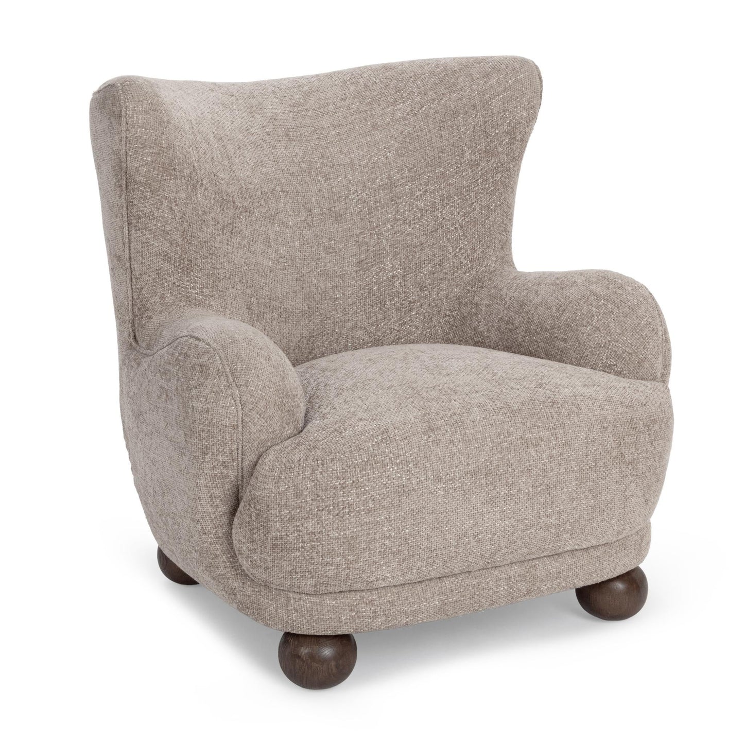 Penelope Accent Chair - Mushroom Taupe