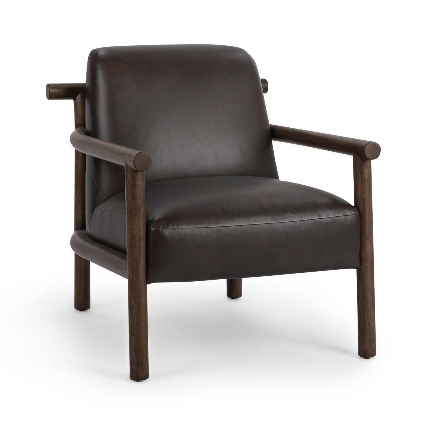 Azoria Accent Chair - Dark Roast