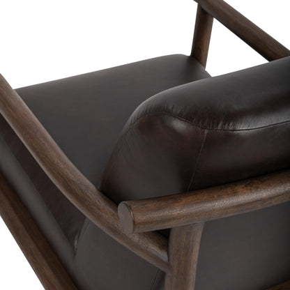 Azoria Accent Chair - Dark Roast