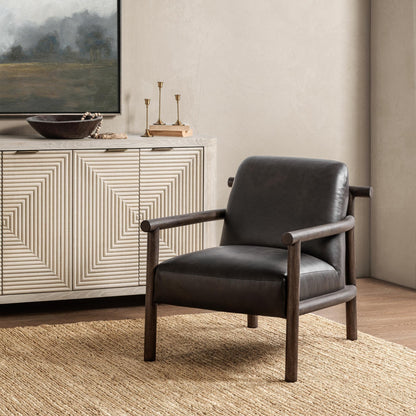 Azoria Accent Chair - Dark Roast