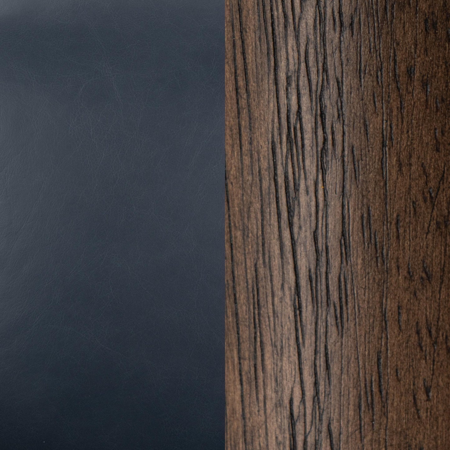 Azoria Leather Accent Chair - Mystic Blue