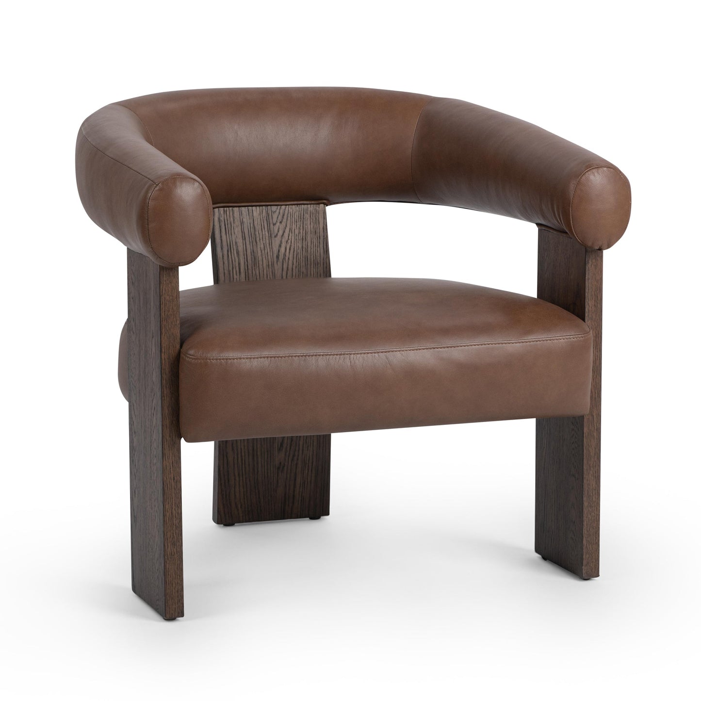 Julina Accent Chair - Rich Cocoa