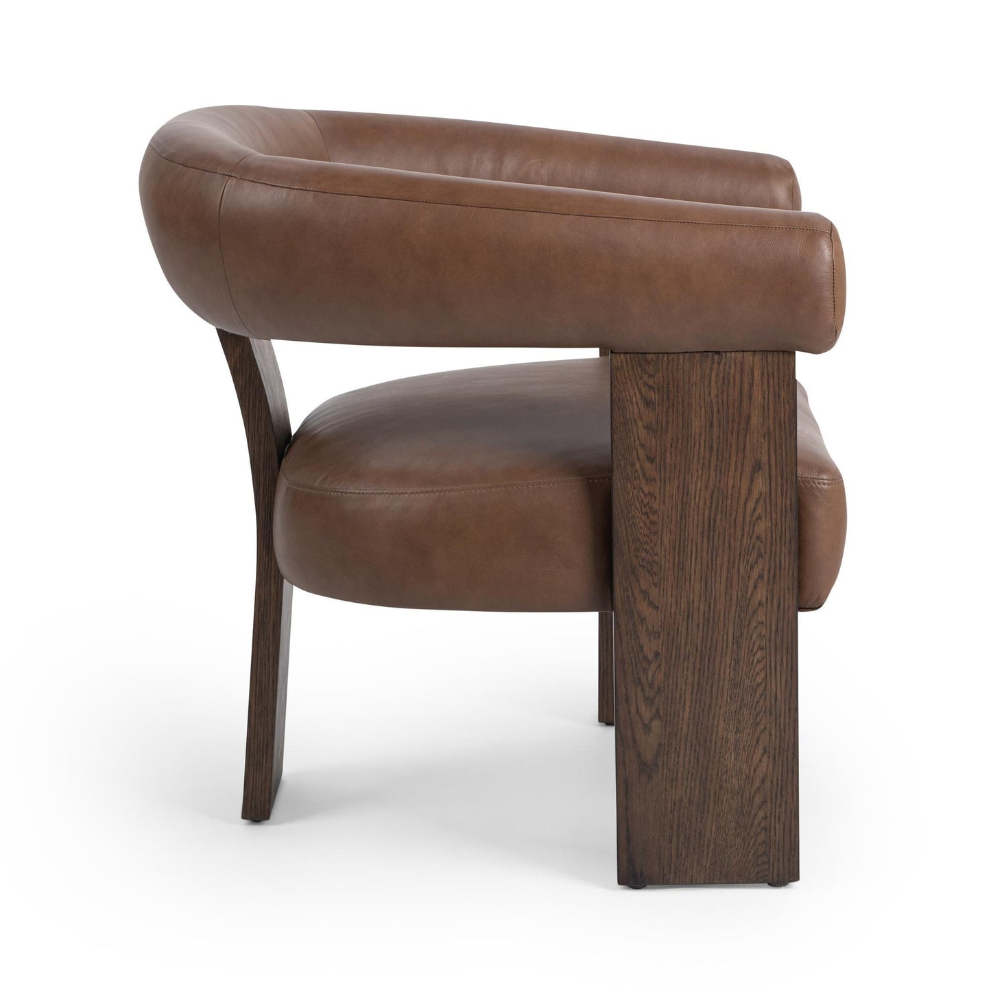 Julina Accent Chair - Rich Cocoa