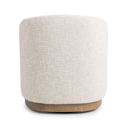 Diah Swivel Accent Chair - Toasted Linen