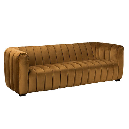 Claire Upholstered Sofa - Amber