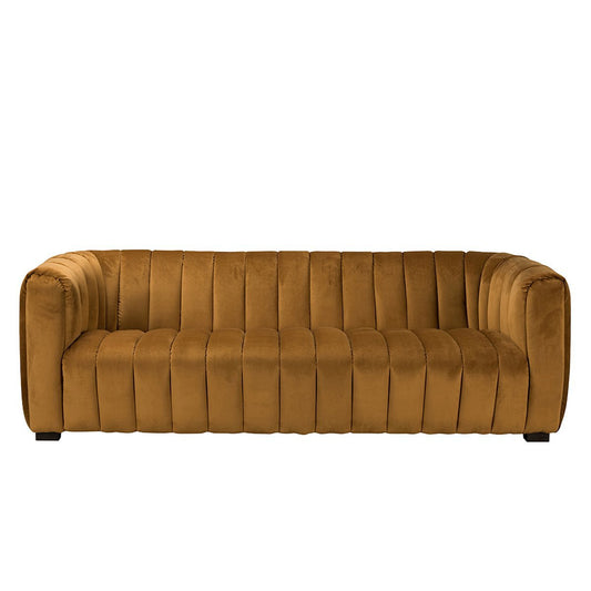 Claire Upholstered Sofa - Amber