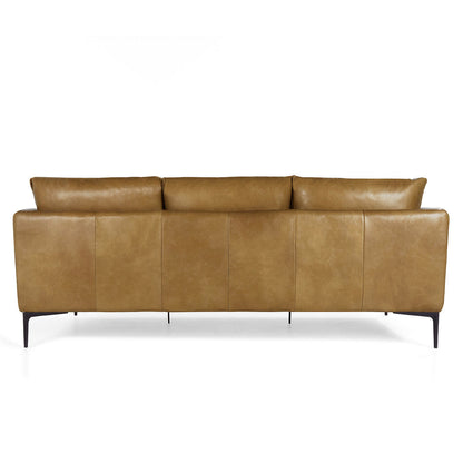 Abigail Leather Sofa - Adobe Tan