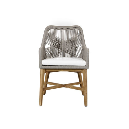Marley Outdoor Dining Chair - Gray