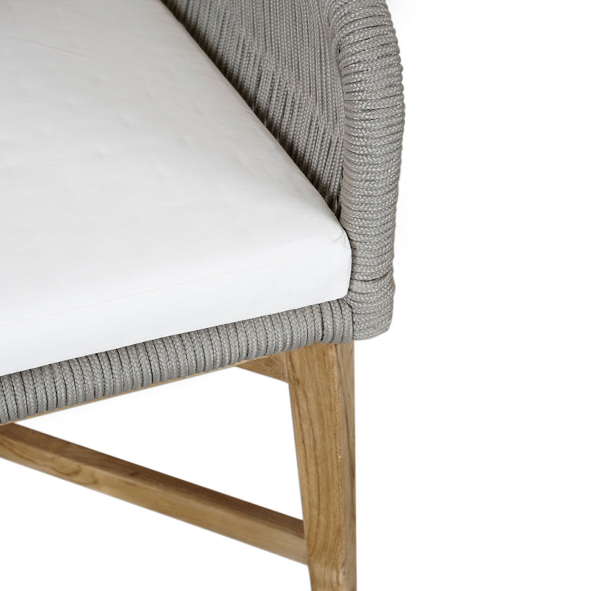 Marley Outdoor Dining Chair - Gray