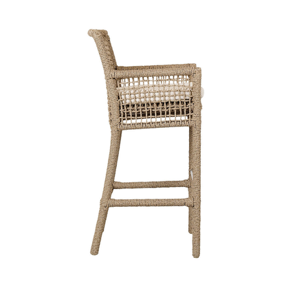 Brisbane Outdoor Bar Stool - Natural