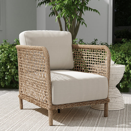 Brisbane Outdoor Accent Chair - Natural