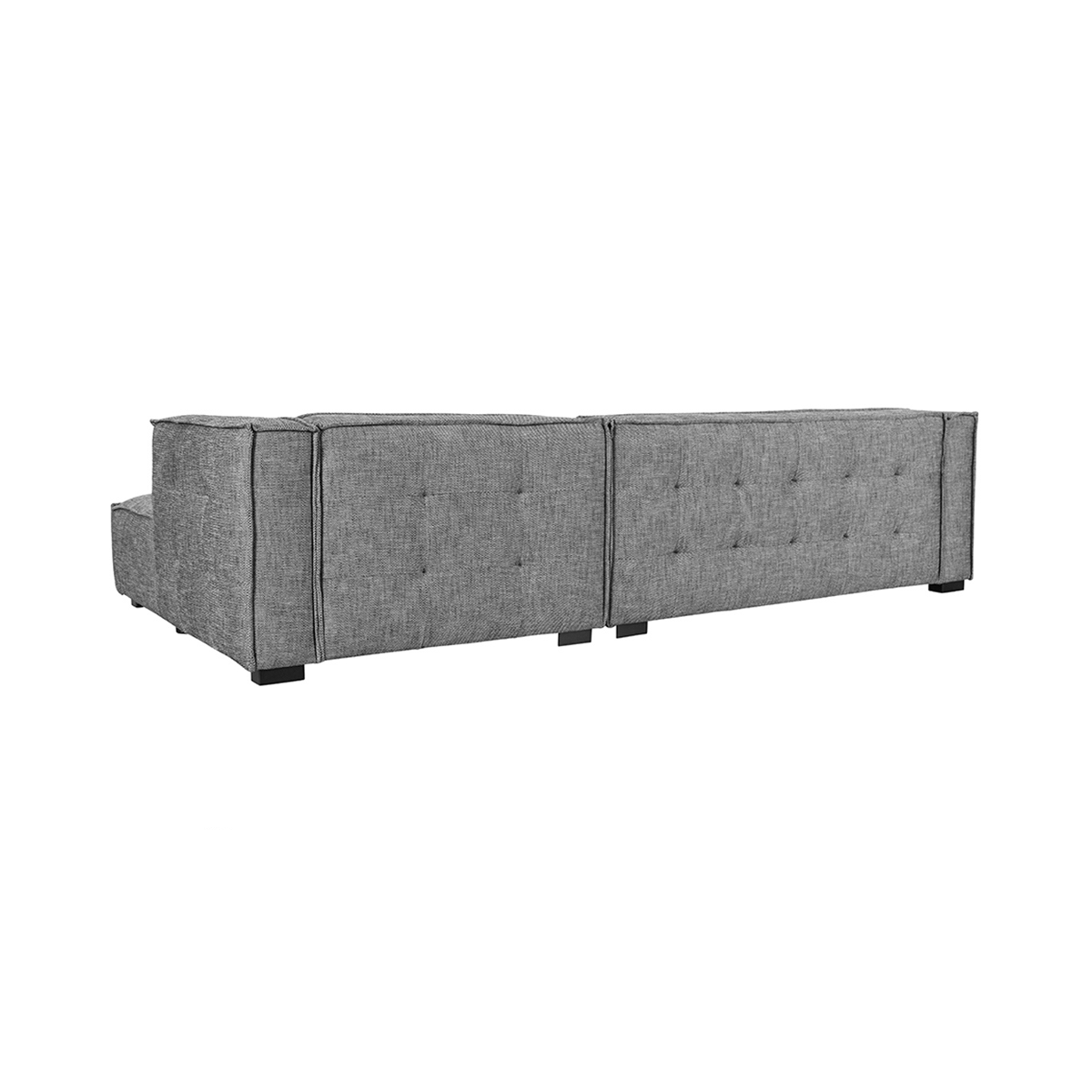Element Upholstered Sectional w RAF Chaise - Gray