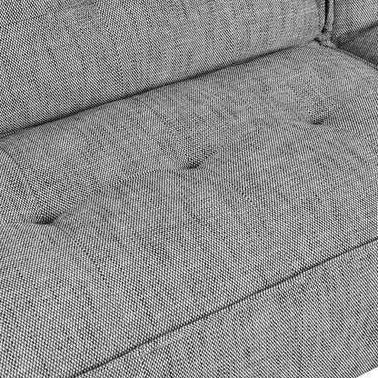 Element Upholstered Sectional w RAF Chaise - Gray