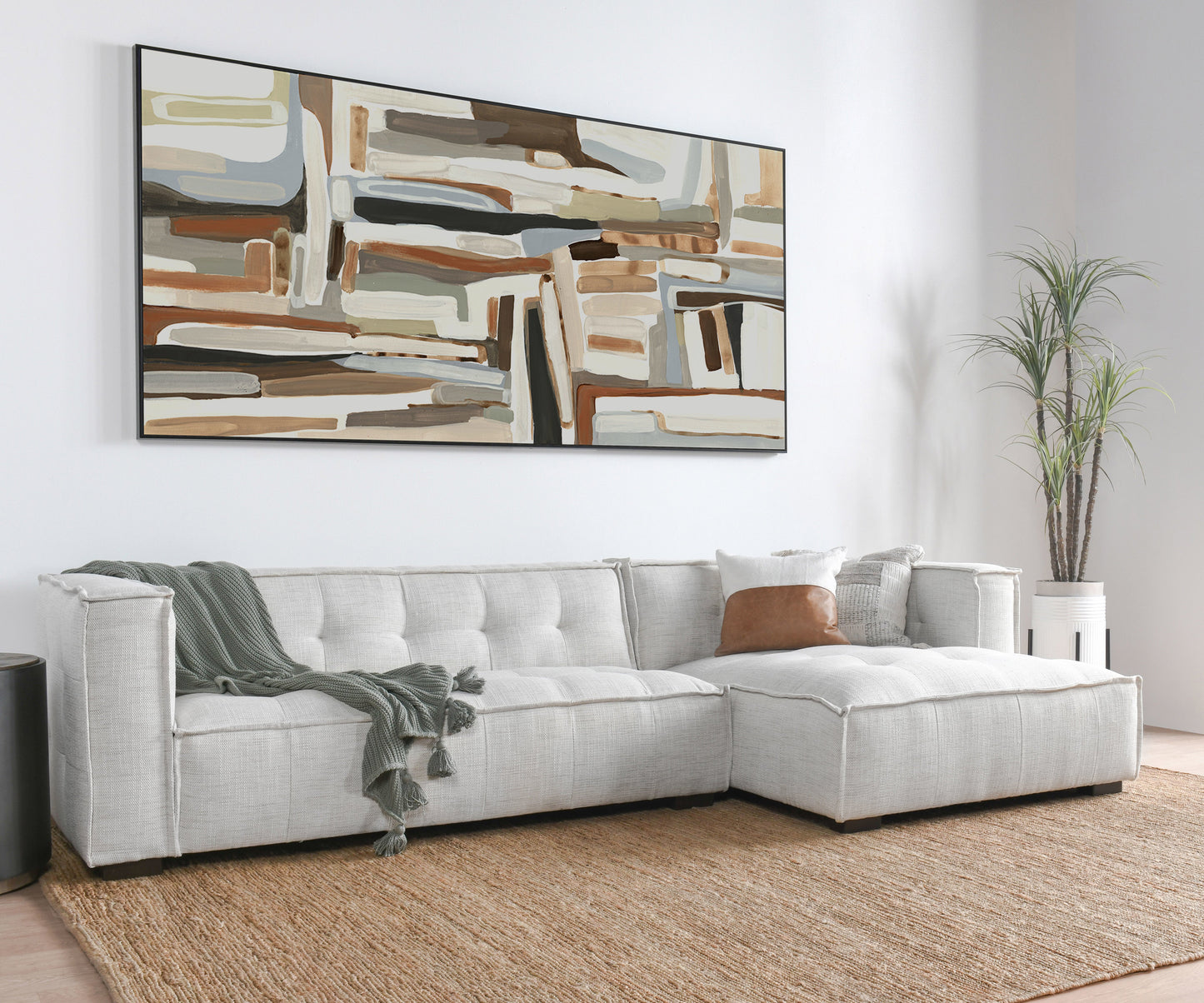 Element Upholstered Sectional w/RAF Chaise