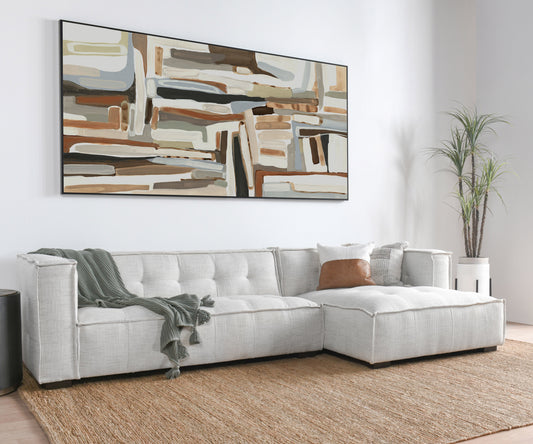 Element Upholstered Sectional w/RAF Chaise