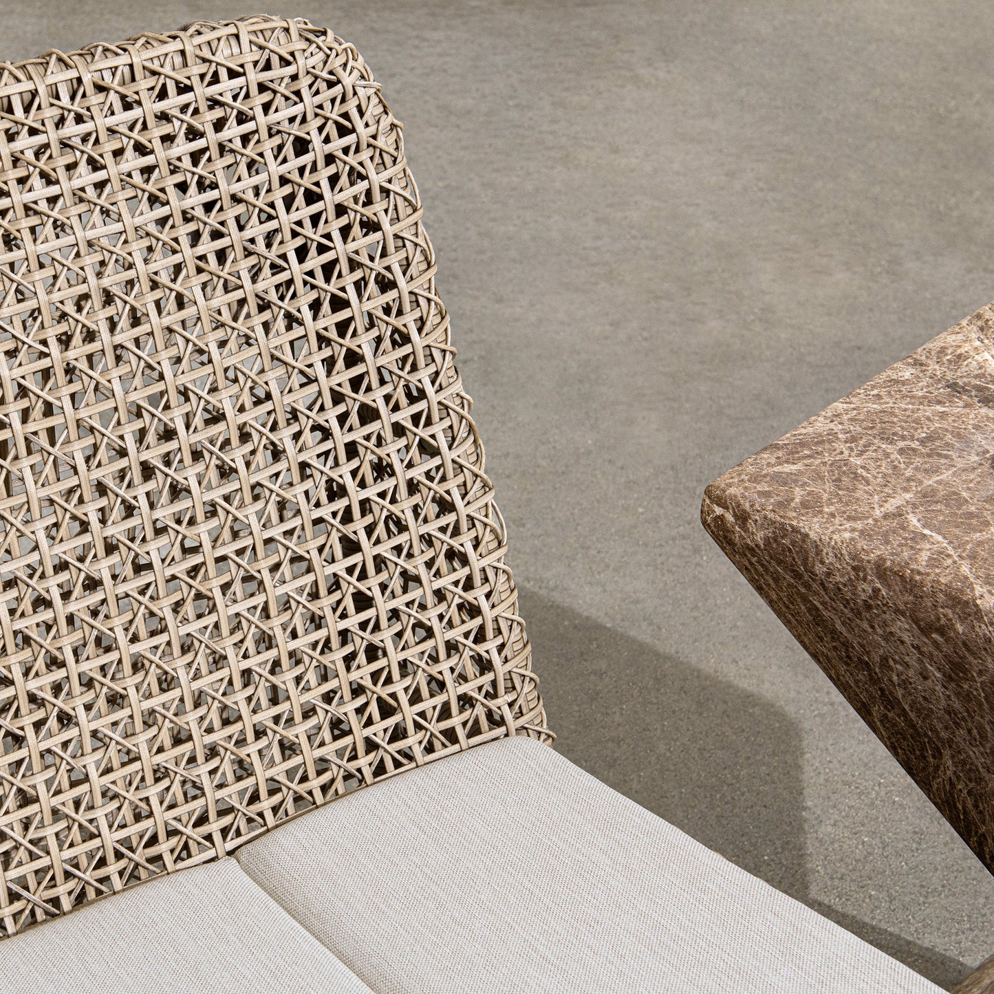 Michelle Outdoor Accent Chair - Linen