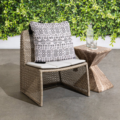 Michelle Outdoor Accent Chair - Linen