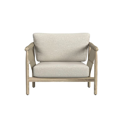 Leo Outdoor Accent Chair - Taupe