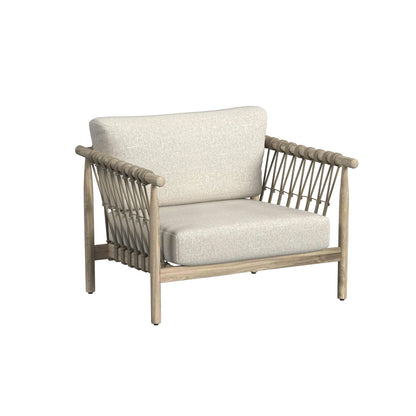 Leo Outdoor Accent Chair - Taupe