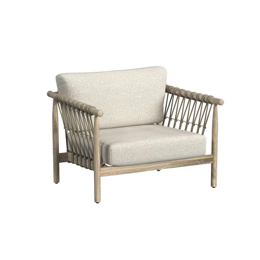 Leo Outdoor Accent Chair - Taupe