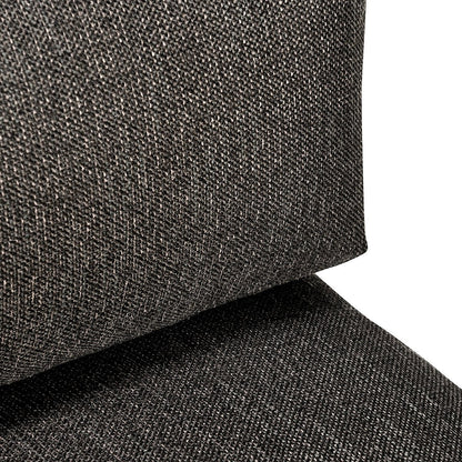 Podium Outdoor Armless Chair - Dark Gray