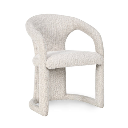 Archie Upholstered Dining Chair - Birch Cream