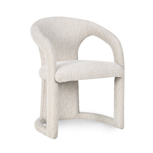 Archie Upholstered Dining Chair - Birch Cream