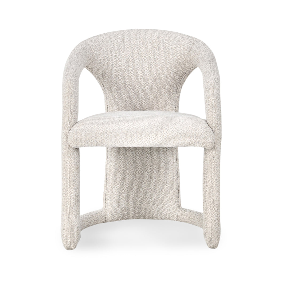 Archie Upholstered Dining Chair - Birch Cream