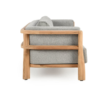 Aston Outdoor Sofa - Natural/Gray