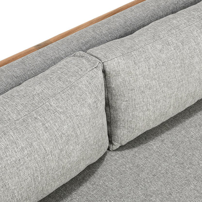 Aston Outdoor Sofa - Natural/Gray