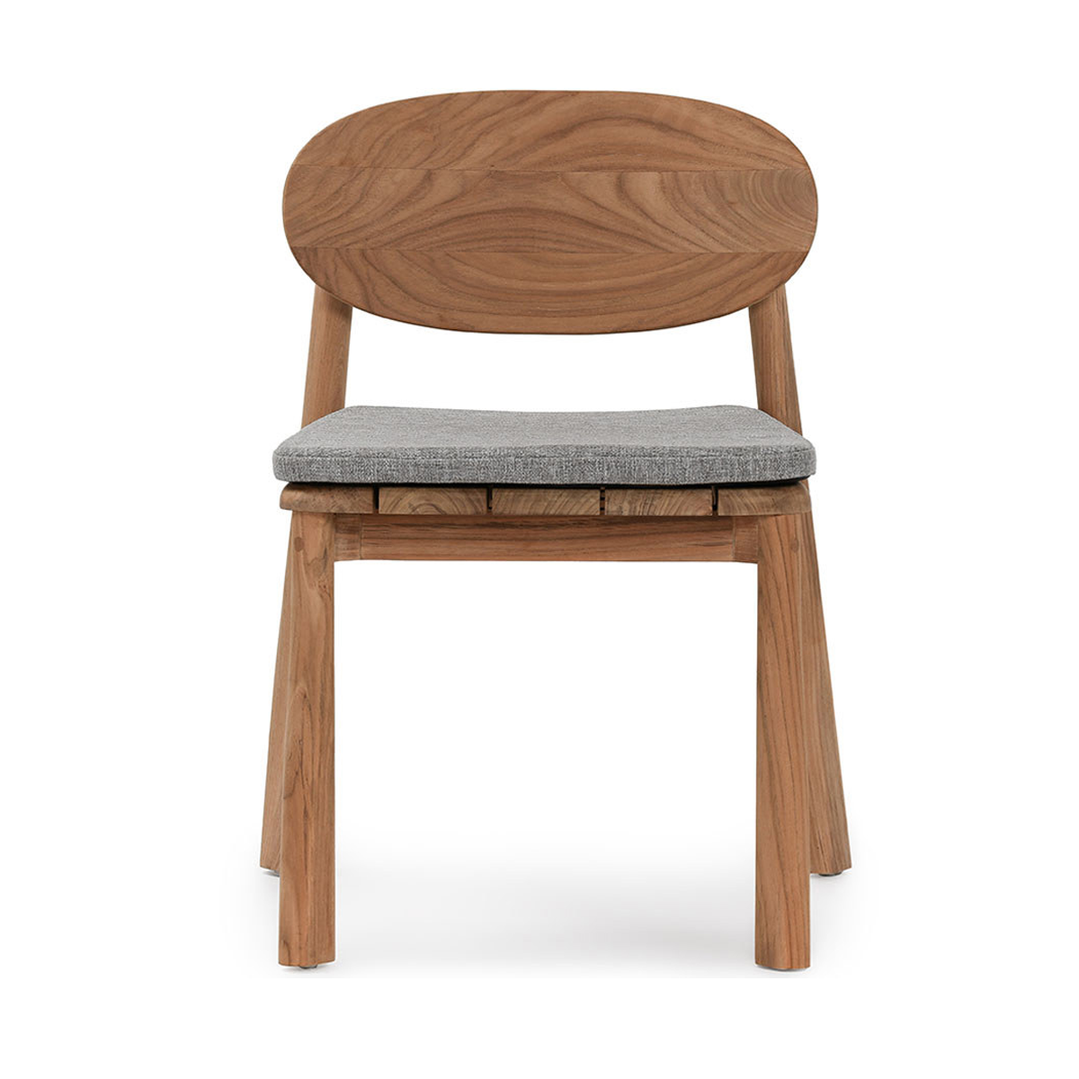 Aston Outdoor Dining Chair - Natural/Gray