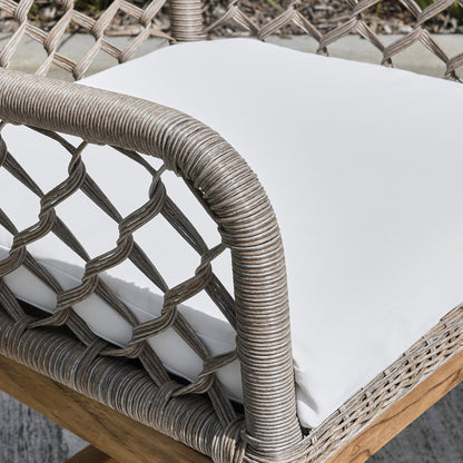 Paulo Outdoor Counter Stool - Gray