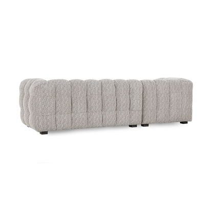Walter Upholstered Sectional w/LAF Chaise - Heathered Gray